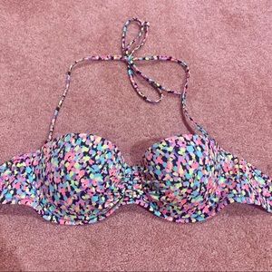 Victoria’s Secret Multicolor Bikini Top 34B